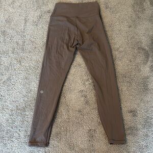 Lululemon leggings 7/8 length mauve size xs
